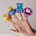 Finger Puppets Set for Kids Vinyl Passover Mah Nishtana Design B07B4DZWPX